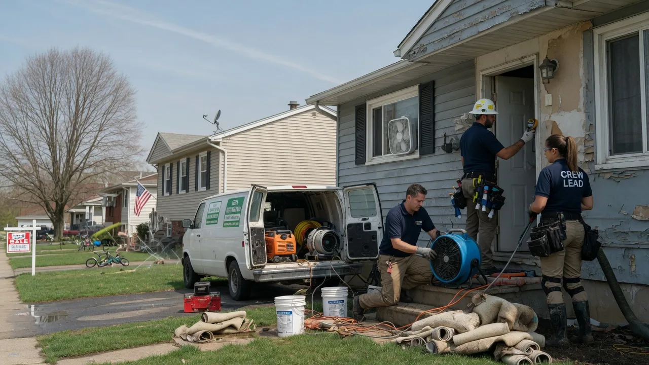 Flood Cleanup in Greenwich, KS near me